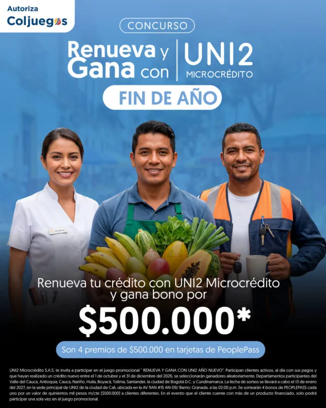 Renueva y Gana con UNI2 Año Nuevo